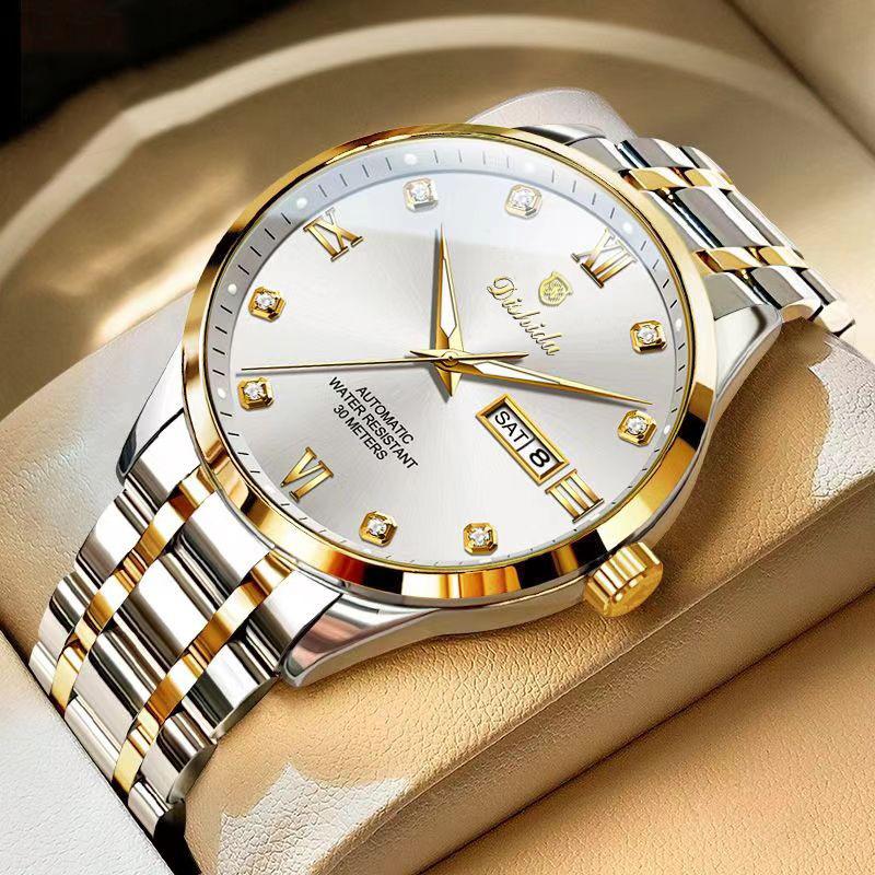 Non-automatic Mechanical Watch Men's Watch Waterproof Luminous Calendar