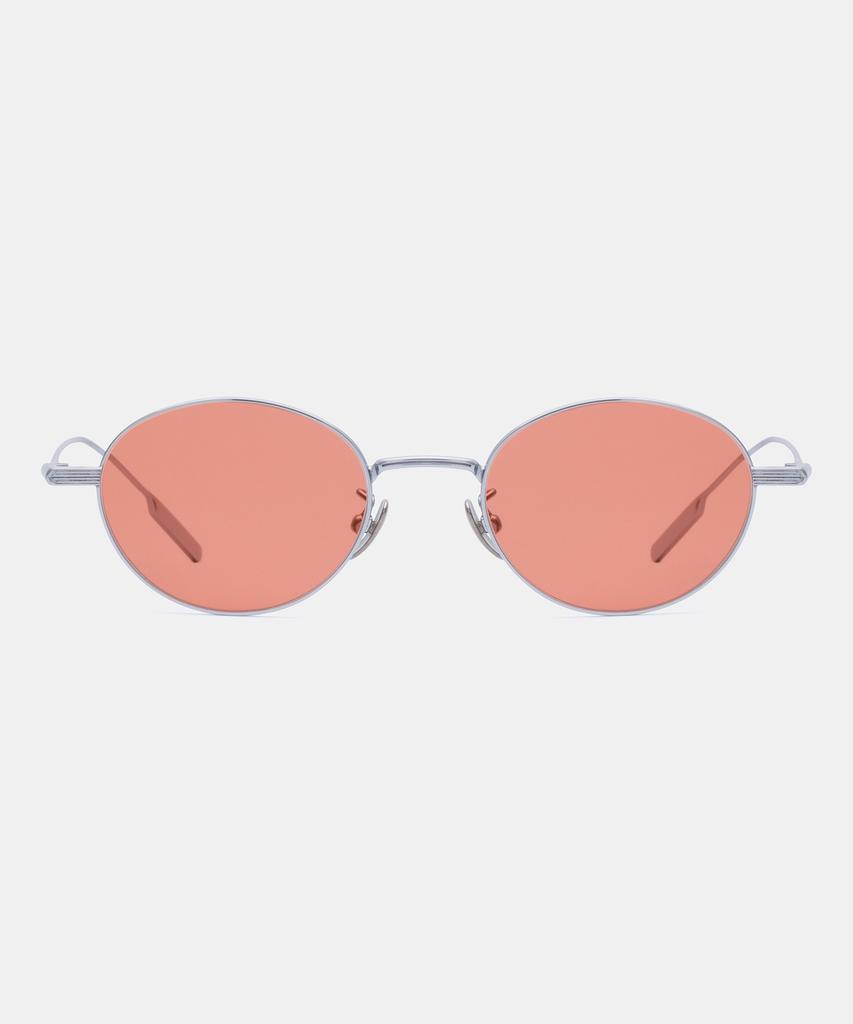 Maeteupeojeu Mp-30 Titanium Red Sunglass Silver
