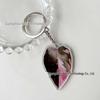 Creative Acrylic Leaf Keychain Earphone Bag Pendant Ornament