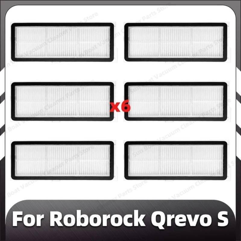 Suitable for Roborock Qrevo S / Qrevo Pro / P10 Pro Robot Vacuum Cleaner Accessories Main Side Brush Filter Mop Dust Bag Spare Parts