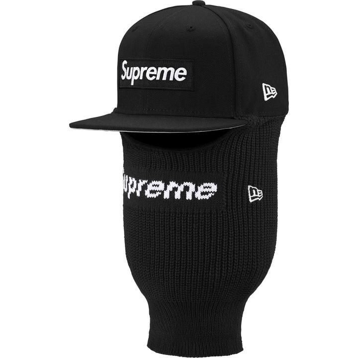 Supreme Box Logo New Era Balaclava Black 7 3/8