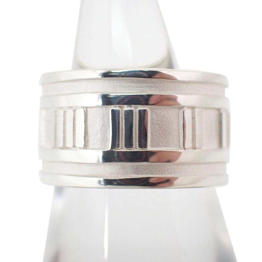 

[Pre-owned] TIFFANY 925 Atlas Wide Ring, Size 11, J45-7