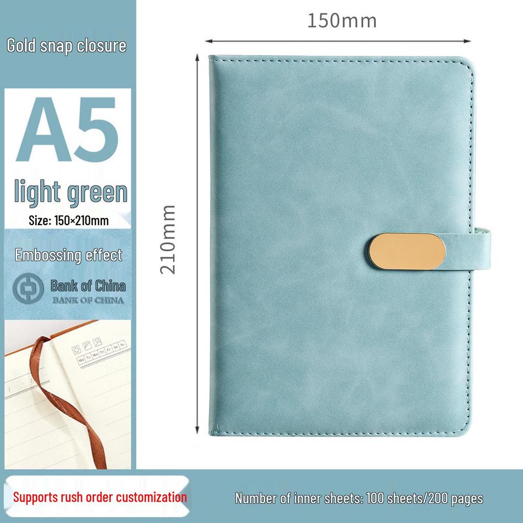 Personalized Magnetic Closure B5 & A5 Notebooks with Logo Printing