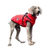 Autumn and Winter New Christmas Pet Clothes Big Dog Reflective Outdoor Jacket Dog Warm and Cold Cotton-padded Clothes