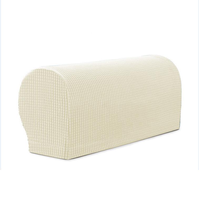 

1 пара чехлов для диванов для гостиной, съемные эластичные чехлы для дивана, стула, чехлы для кресел, подлокотник, однотонный чехол для дивана None светло-бежевый