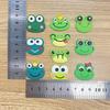 Cartoon Frog Crocs Charms Set: 10pcs Soft PVC Shoe Accessories