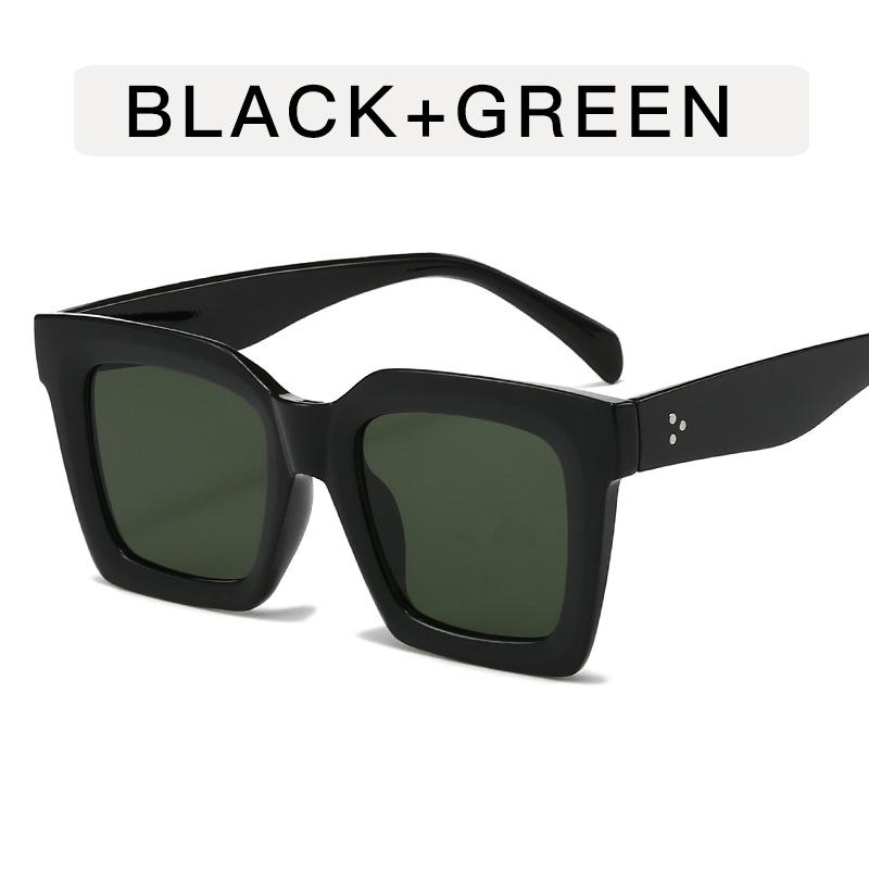 European American Fashion Men's Sunglasses Stylish Square Shape Outdoor Sun Glasses Travelling Fishing Men Glasses