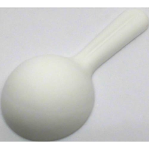 Anesty Moisture-Absorbing Measuring Spoon, 5ml, 8.8cm W X 3.3cm D X 1.8cm H, Karari Porous Ceramic, 1 Teaspoon, Absorbs Moisture, HO2160, White