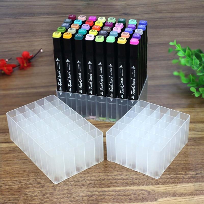Paint Brush Holder for Case Marker Pen Holder Stand Stackable Desk Organizer for
