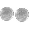 Compatible with Tesla Model Y 2021 2022 Interior Trim Car Audio Speaker Cover Sticker Door Loudspeaker Cover Under Seat Outlet Vent Trim (Color :