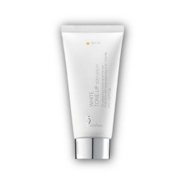 Nine Wishes White Tone‑Up Body Serum 80mL (3 Options)