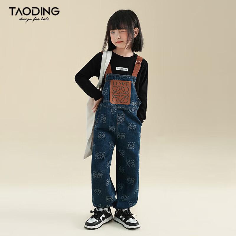 Модные джинсовые комбинезоны для девочек Taoding 170