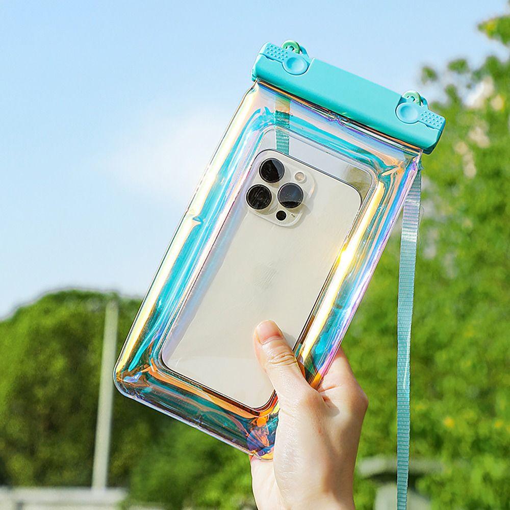 Touchscreen Waterproof Phone Case Shockproof Phone Cover Durable Drifting Phone Bag  Swim