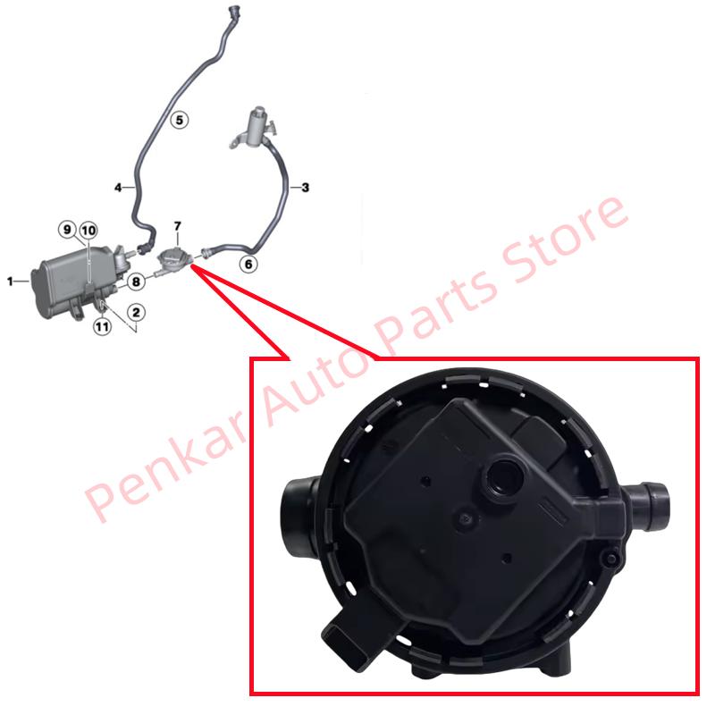 16137448092 16137333302 Fuel Vapor Detection Pump Leak Diagnosis Module For BMW F20 F22 F23 F30 F80 F31 F34 F35 F36 F82 F83 B48
