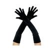 Women Velvet Long Gloves Retro Elbow Length Gloves 1920s Flapper