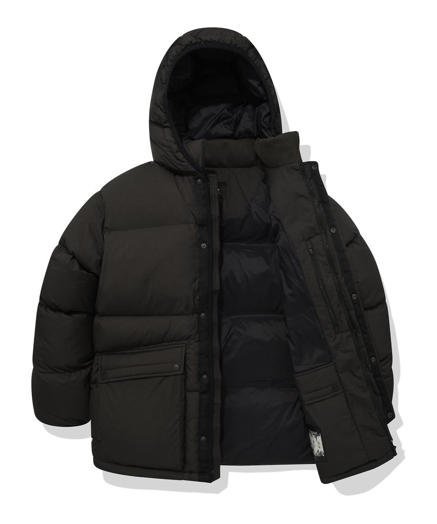 COVERNAT Rds 2Pk Hoodie Mid-Down Khaki