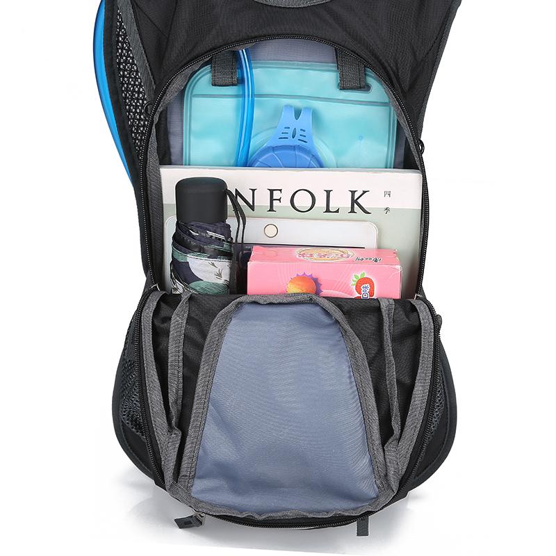 15L Outdoor Sport Cycling Climbing Water Bag Hydration Backpack Ultralight Rucksack Hiking Bike Riding Pack Bladder Knapsack