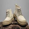 Classic Leather Men Ankle Boots Outdoor Man High Top Shoes Versatile Hiking Boots Leisure Walk Male Casual Botas Motocross Boots