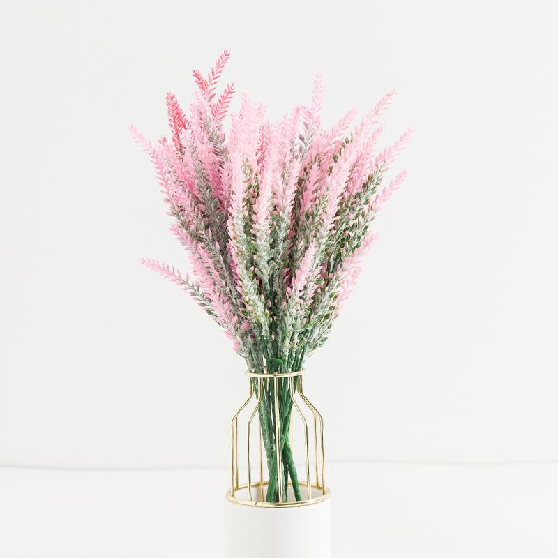 5/10pcs Plastic Lavender Artificial Plant Festival Decor Home Room Vase Indoor Outdoor Garden Furnishings Diy Wedding Supplies