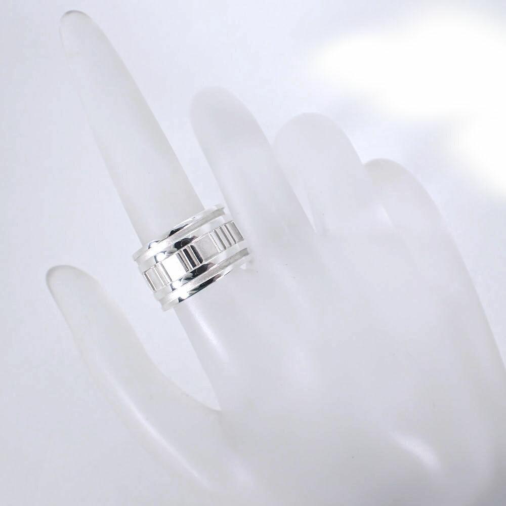 [Pre-owned] TIFFANY 925 Atlas Wide Ring / Size 9.5 / J7-8