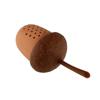High Temperature Resistance Acorn Tea Strainer Soft Tea Bag Strainer Oak Nut Tea Infuser  Home