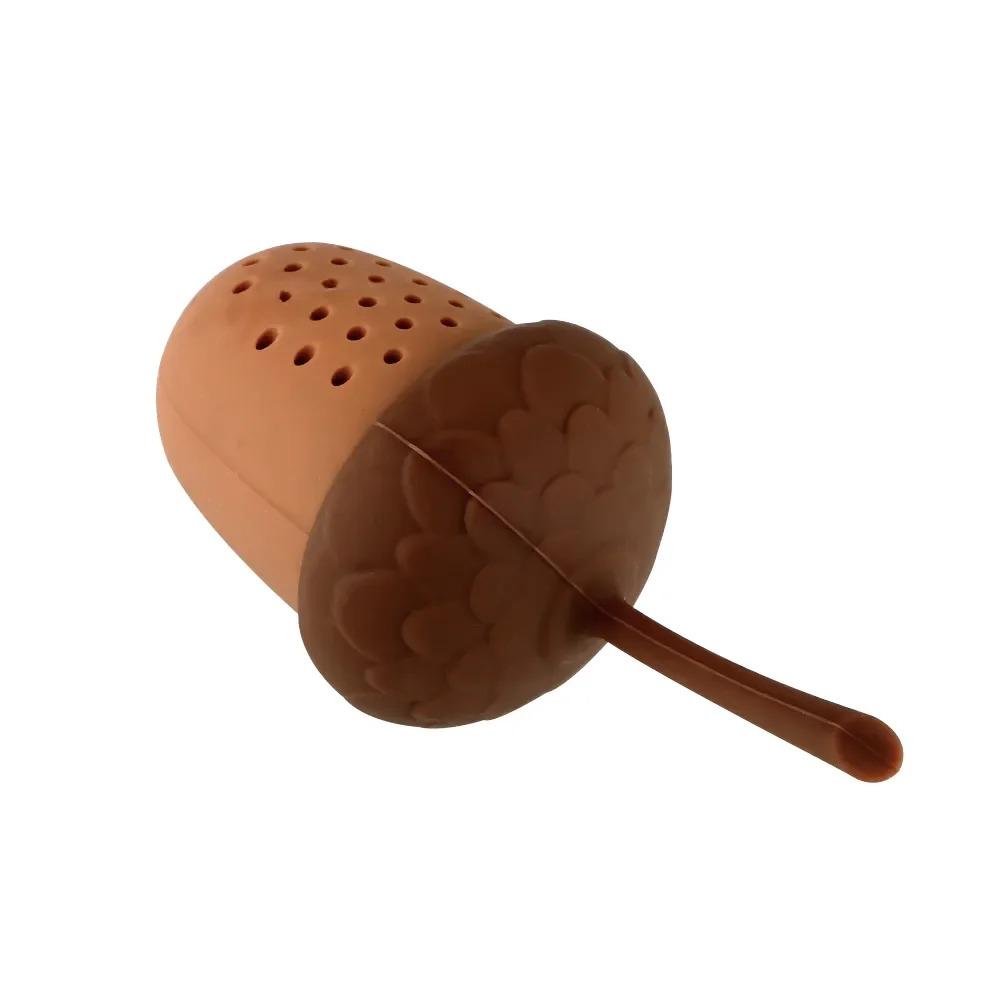 High Temperature Resistance Acorn Tea Strainer Soft Tea Bag Strainer Oak Nut Tea Infuser  Home