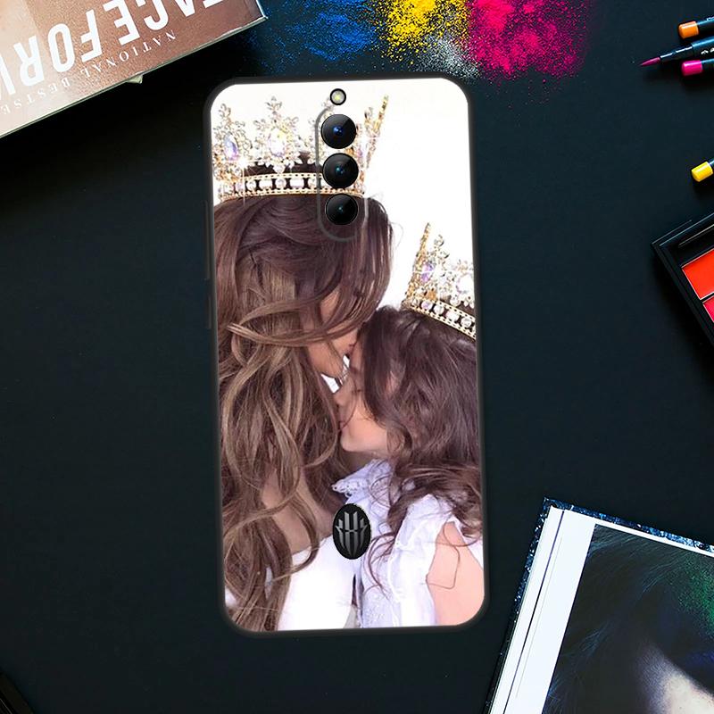 Piękne etui dla matki i córki dla ZTE Nubia Red Magic 9 Pro Plus RedMagic 8 8S Pro Plus 6 7 6S 7S Pro 5S 6R 5G