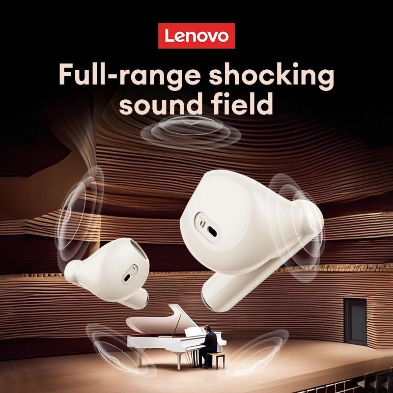 Lenovo EA160 Ασύρματα Ακουστικά Bluetooth 5.4 Hi-Fi Καθηλωτικός Ήχος 24 Ώρες Αναπαραγωγή Κλήση HD Φωνής TWS Ακουστικά Μείωση Θορύβου Χαμηλή Καθυστέρηση Ακουστικά Gaming