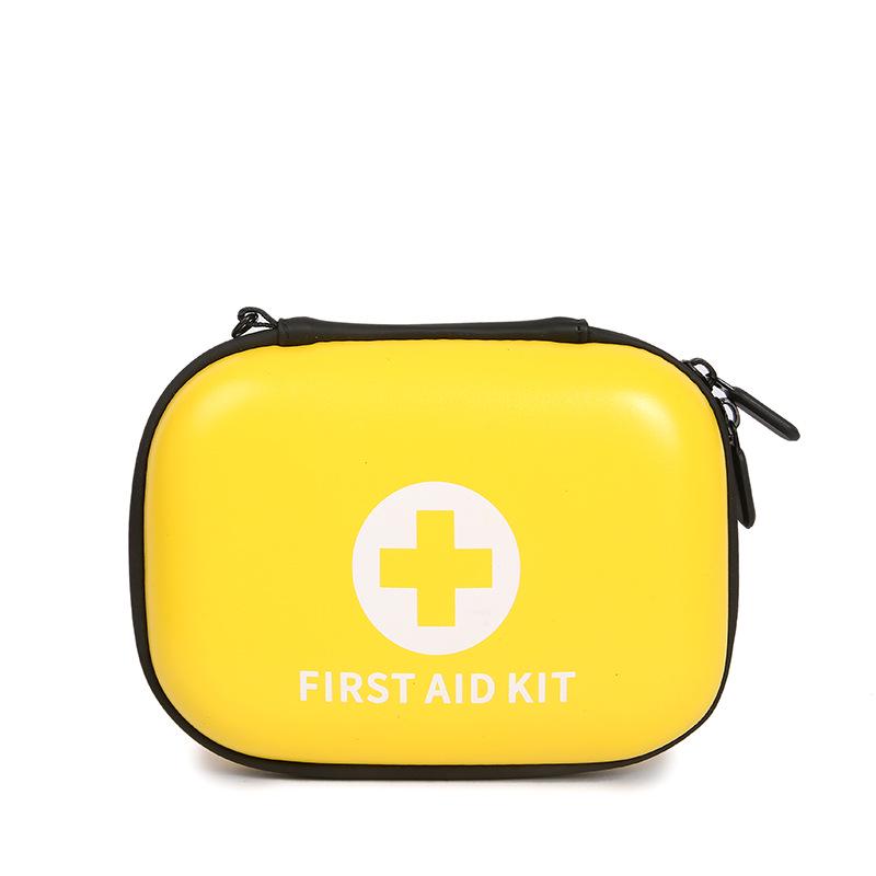 Compact PU First Aid Kit for Car and Outdoor Use