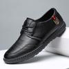 2025 Men's Casual Shoes Leather Men Business Men's Oxford Shoe Breathable Men Dress Shoes Luxury Loafers Mens Light Shoe