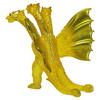 Character Content Production CCP Medium Size Series Godzilla EX Godzilla King Ghidorah King Ghidorah Clear Yellow Approximately 130mm PVC Figure (CCP)