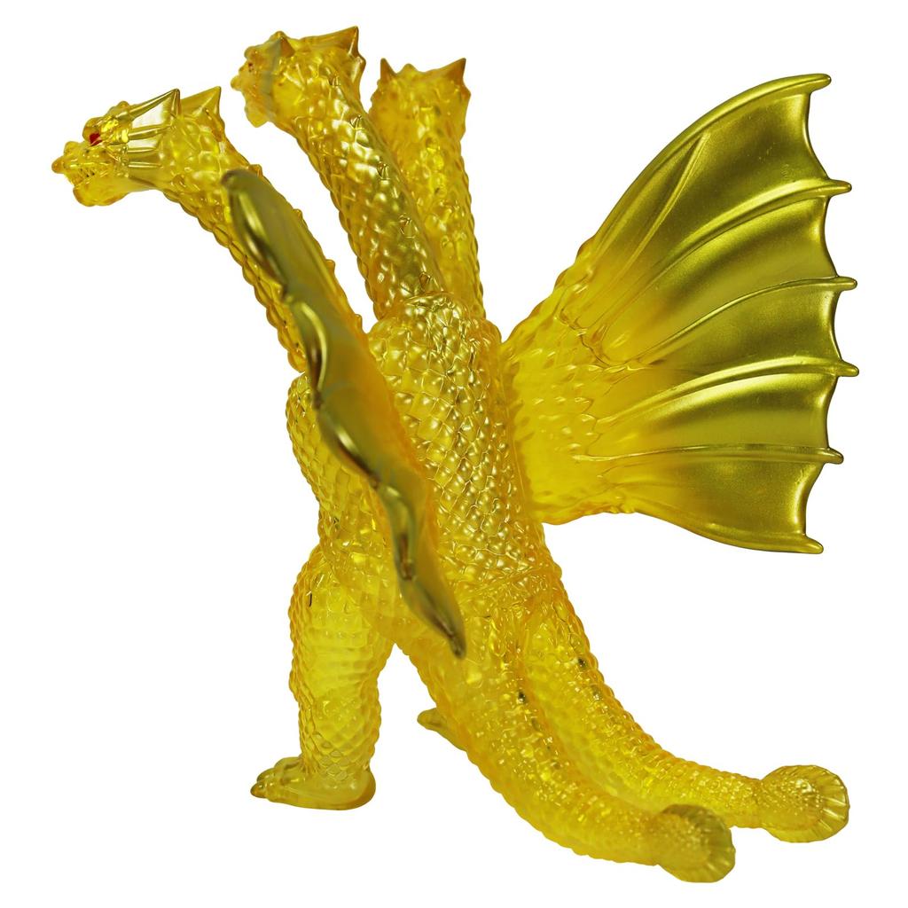 Character Content Production CCP Medium Size Series Godzilla EX Godzilla King Ghidorah King Ghidorah Clear Yellow Approximately 130mm PVC Figure (CCP)