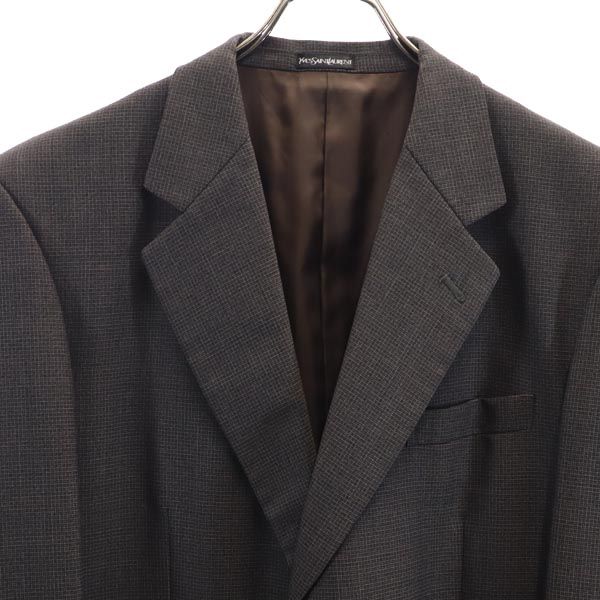 Yves Saint Laurent Tailored Jacket 48 Gray Blazer Men's Used