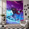 Wall TapestryRocket League Art Hanging Cloth Decorative Background Cover for Room Decoration
