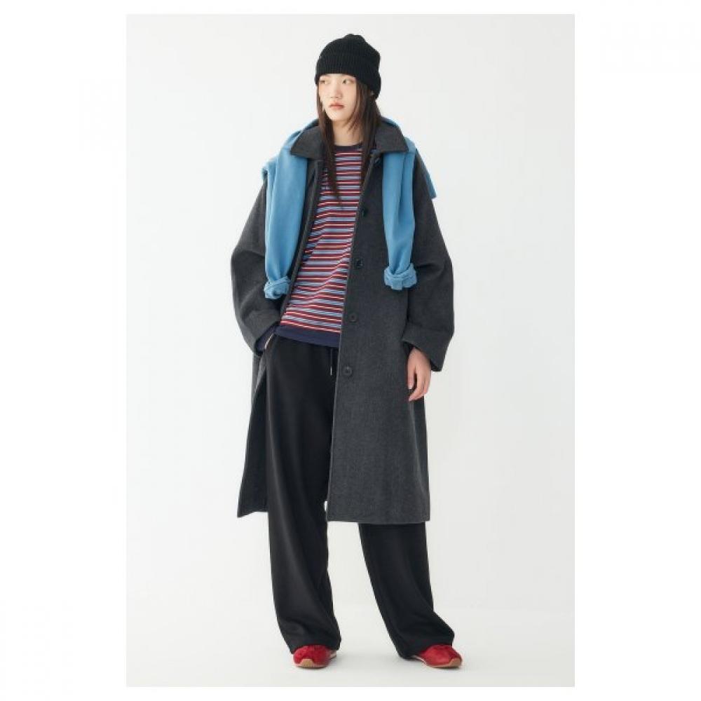 Studio Tomboy A Line Wool Blend coAt 9176411983
