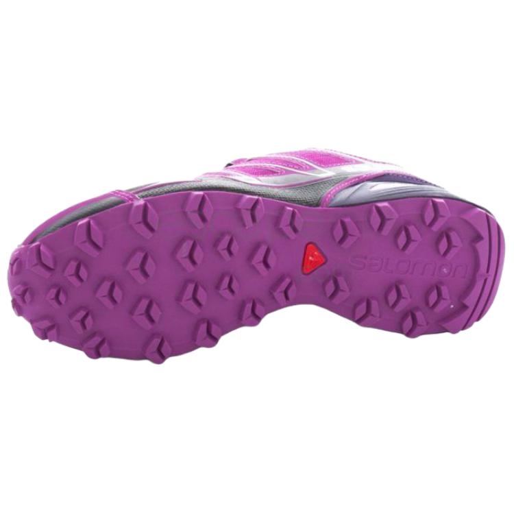 Salomon Speedcross Vario Soft Comfortable Low-Top Hiking Shoes Women Hiking Shoes Purple 383106