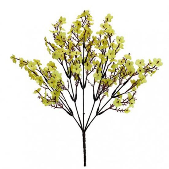 1Pc Simulation Gypsophila Handmade Realistic Faux Silk Flower Lifelike Fake Babysbreath for Indoor