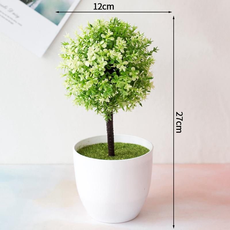 Fake Plant Potted Workspace Table Accessorie Wedding Accessorie Artificial Flower Ornament Household Decoration Room Desktop Decor