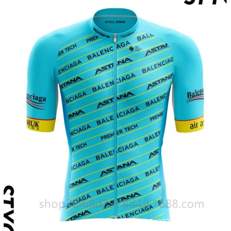 Maglia da Ciclismo EF Education-EasyPost Team Traspirante Performance Abbigliamento da Bici Uomo Donna