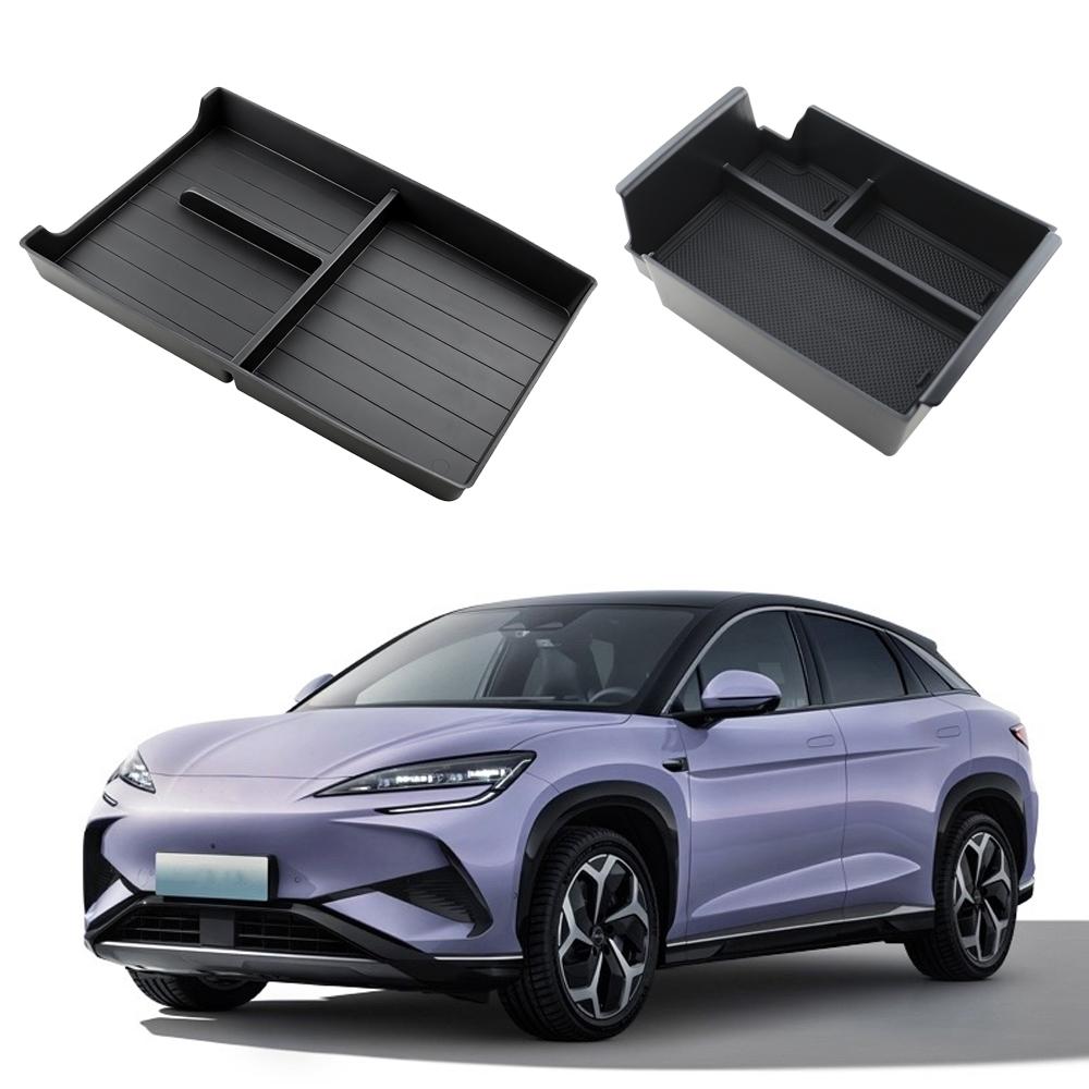 Armrest Storage Box for BYD Sealion 07 EV 2026 2026 Center Console Layered Storage Box Tray Plate Organizer Interior Accessories