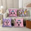 Cartoon Cute  O-Opan C-Chu U-Usagi  Pillow Case Office Cushions Suitable For Sofa Car Bedroom Decorative Cushion Cover