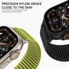 Nylon Sport Strap For Apple Watch Band 49mm Bracelet iWatch 38mm 40mm 10 9 8 7 6 5 4 SE Ultra 2 46mm 45mm 44mm 41mm 42mm Braided