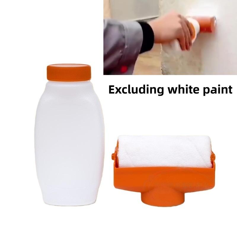 1Pcs Wall Repair And Touch-Up Tool Reusable 350Ml Paint Roller Brush Water Based Latex Paint Plastic Bottle Diy Accessories
