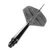 CUESOUL Integrated Dart Flight And Shaft ROST 77 Forest Standard 3 Pieces CS-77-XB1T-M-CROCO