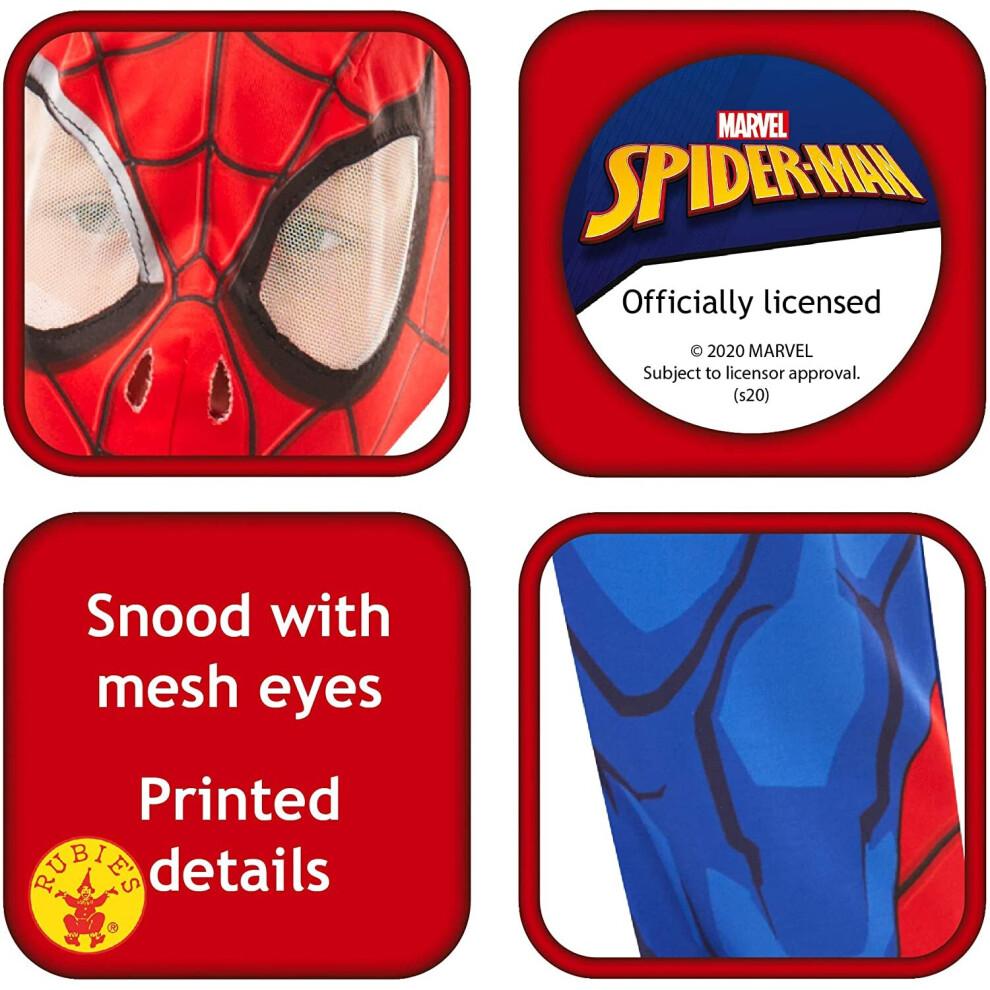 Rubie's Official Marvel Spider-Man Classic Childs Costume, Kids Superhero Fancy Dress