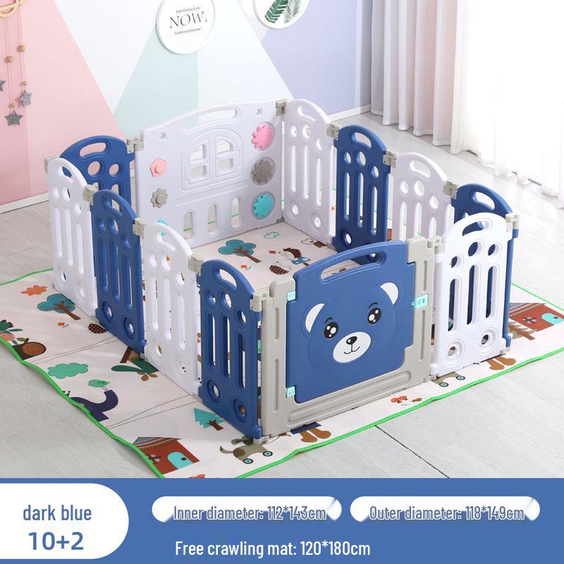 Baby Safety Playpen with Crawling Mat – Indoor Toddler Barrier