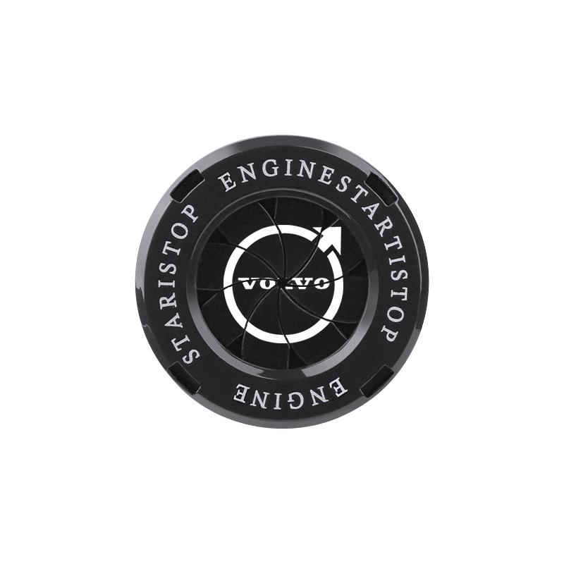 For Volvo Car Onekey Start Stop Button Cover Interior Decor Sticker For Volvo ES90 EC40 EX40 EM90 XC90 V60 XC60 V40 S80 S60 S90 BO7