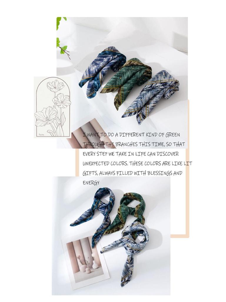 2025 Autumn Luxury Silk Wool Scarf: Versatile, High-End Neck Warmer & Shawl for Women
