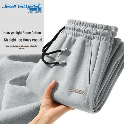 Jeanswest Herren Locker Geschnittene Weitbeinige Freizeithose