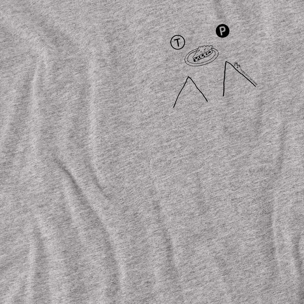 Twin Peaks Unisex Adult Peak Pie T-Shirt